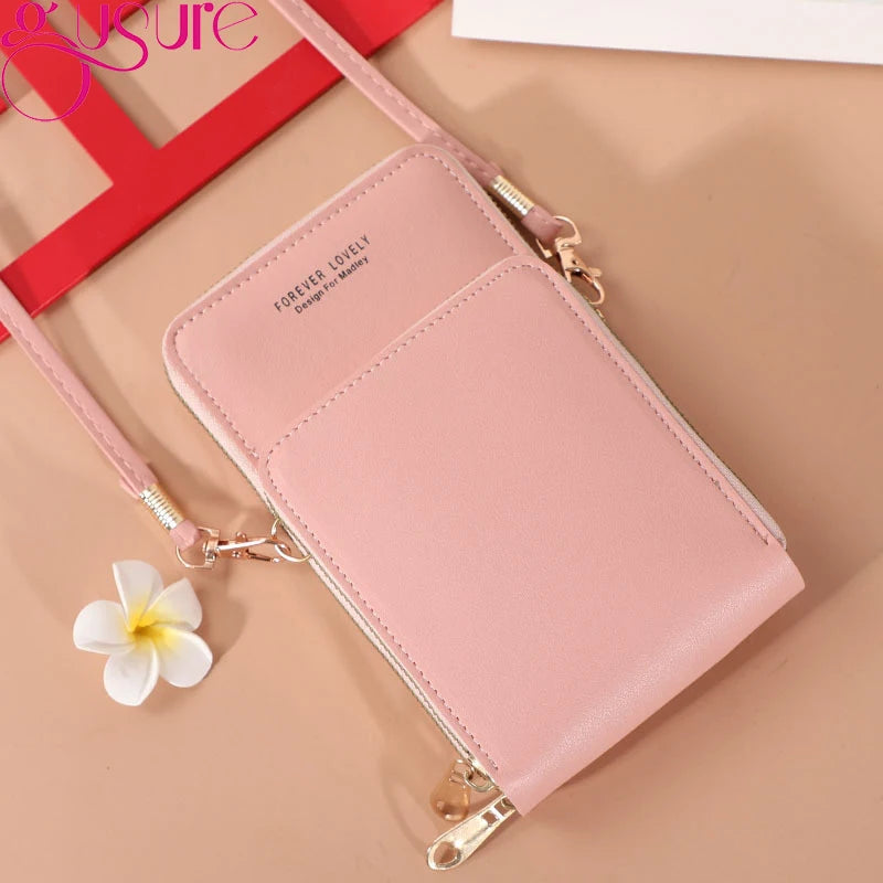 Women's Cellphone Wallet Small Shoulder Bag Crossbody Hand
