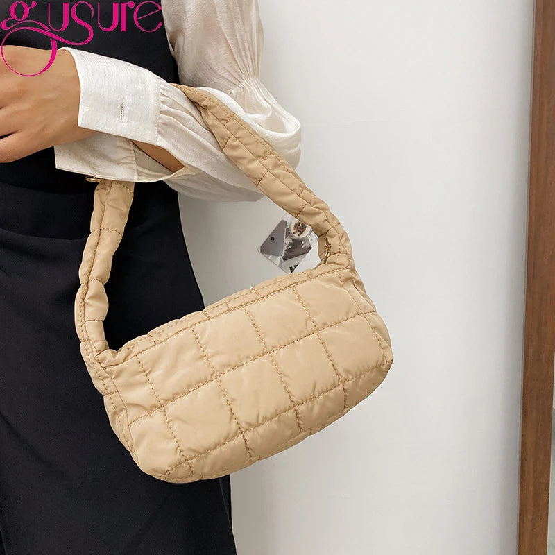 Winter Shoulder Bags High Capacity Female Handbags