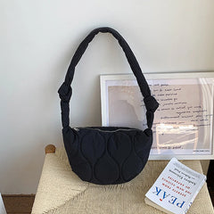 Winter Shoulder Bag Women Small Hobos Bag Clutch Underarm Bags