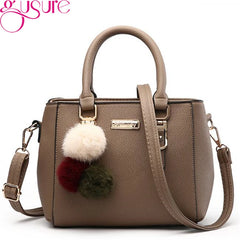 Women Top-handle Bags High PU Leather Shoulder Bag Female Crossbody Bags