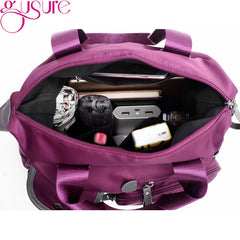 Waterproof Oxford Tote Bag Anti-thief Shoulder Bags Large Capacity Travel