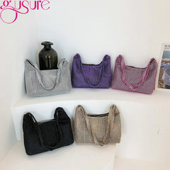 Women's Rhinestone Underarm Shoulder Bag