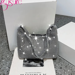 Women's Rhinestone Underarm Shoulder Bag