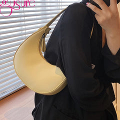 Underarm Shoulder Bag Shipper Tote Bags for Women PU Leather Hobo Bag
