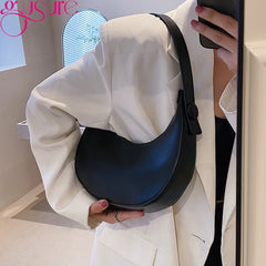 Underarm Shoulder Bag Shipper Tote Bags for Women PU Leather Hobo Bag
