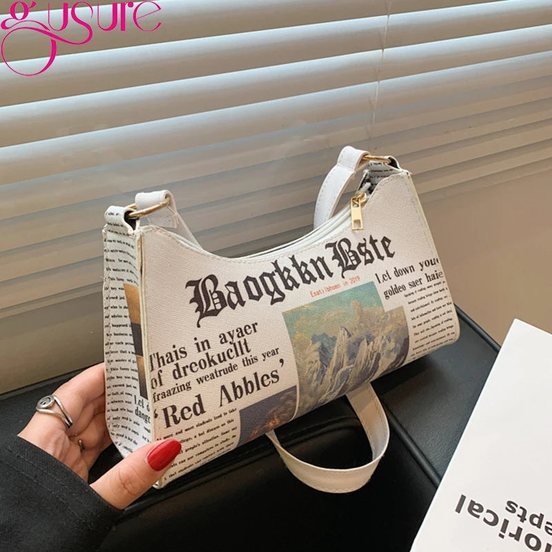 Women Bags PU Leather Small Armpit Purse Shoulder Clutch Handbags