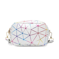 Women Laser Shoulder Crossbody Bag Holographic Jelly Small Handbag Totes Female