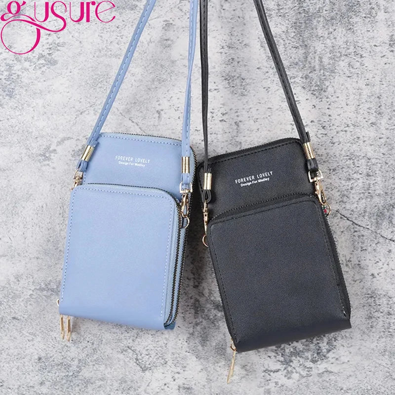 Women PU Leather Shoulder Bags Lady Large Capacity Crossbody Bags