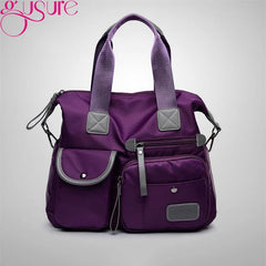 Women's Multi-pockets Shoulder Bag Travel Handbag