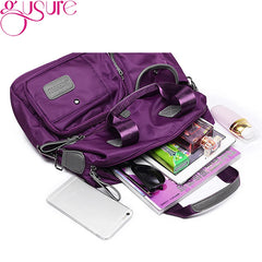 Women's Multi-pockets Shoulder Bag Travel Handbag