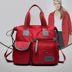 Women's Multi-pockets Shoulder Bag Travel Handbag