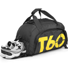 Waterproof Gym Bag Fitness Sport Bag Outdoor Portable Yoga Travel Backpack