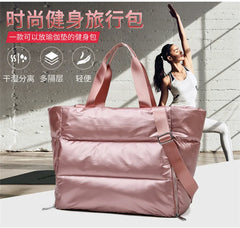 Women's Gym Bag Wet and Dry Separation Yoga Handbags Travel Duffel Bags