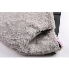 Women Fur Waist Bag Fanny Pack Winter Hip Bum Bags Female Large Capacity Suede