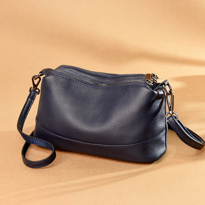 Soft Cowhide Women Handbag Shoulder Tote Bag
