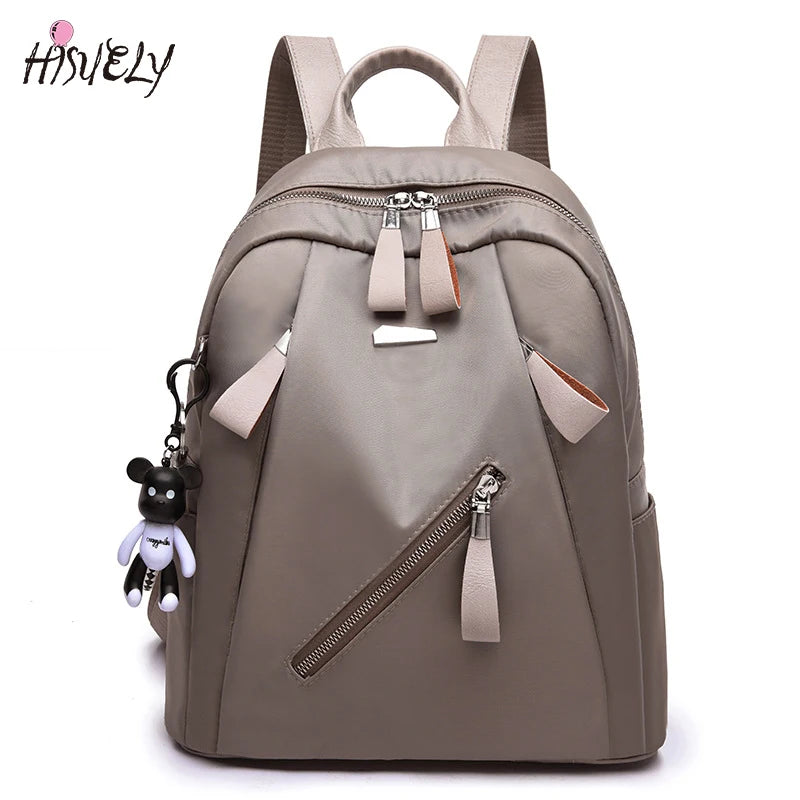 Waterproof Oxford Student Backpack Women Outdoor Bag
