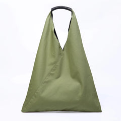 Large Patchwork Canvas Handbag for Women