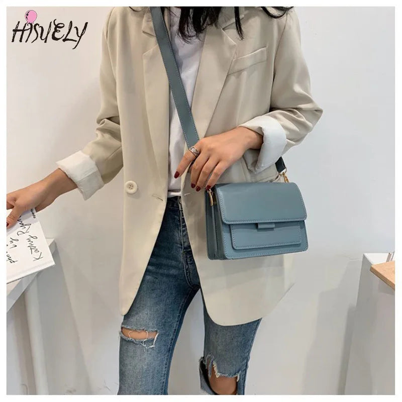 Small Brown Shoulder Bag for Women Girls Casual Crossbody Bag
