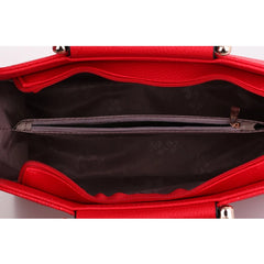 Women Leather Handbag Large Capacity Shoulder Bags Casual Tote Top-handle