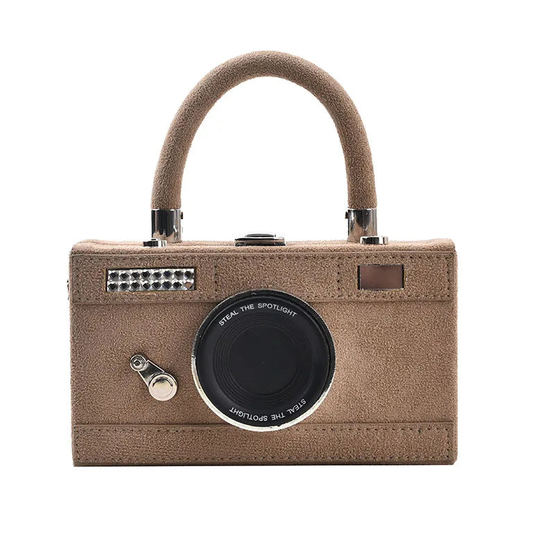Women Camera Shape Clutch Mini Crossbody Bag BG2242