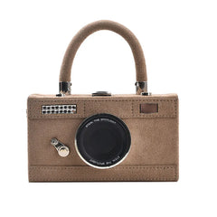 Women Camera Shape Clutch Mini Crossbody Bag BG2242