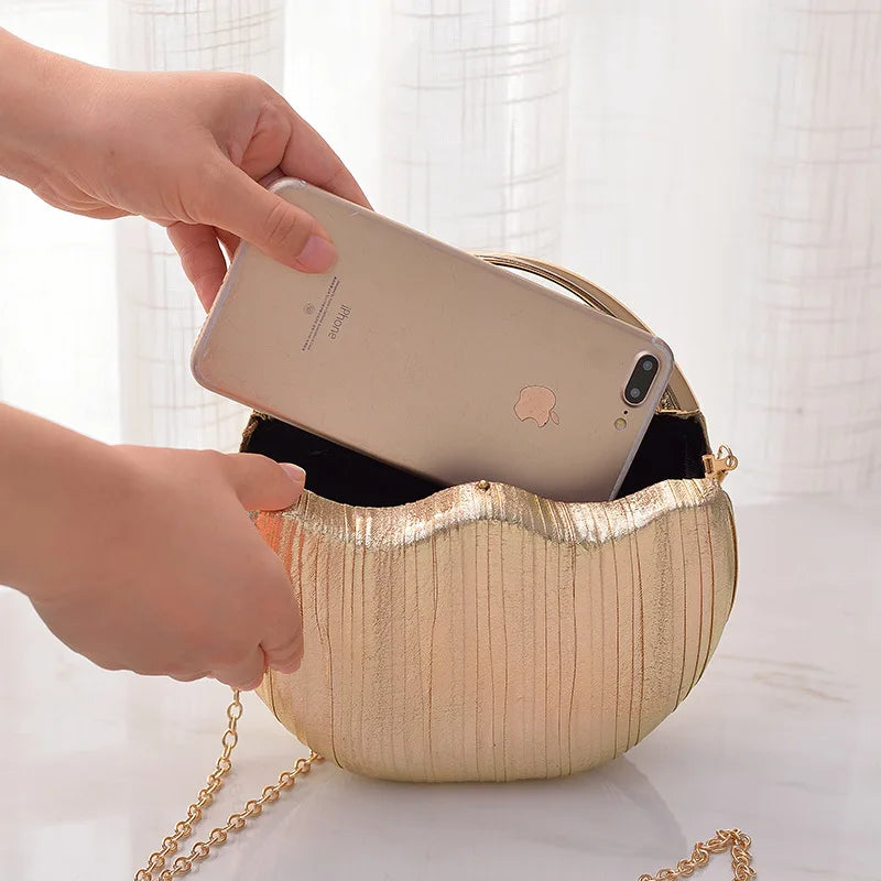 Women's Wedding Clutch Evening Bag Handbag Bridal Purse Chain Party Shoulder Bag