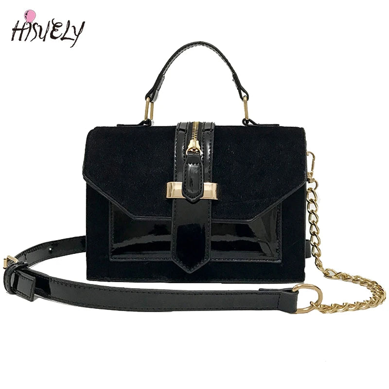 Leopard Print Shoulder Bag Chains Handbag Crossbody Bags for Women
