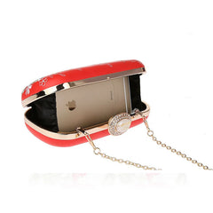 Flowers Embroidery Evening Totes Handbags for Women Retro Party/Dinner Bag