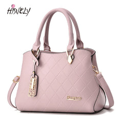 Hot Women PU Leather Handbags Vintage Shoulder Bags Messenger Bag High Bolsa