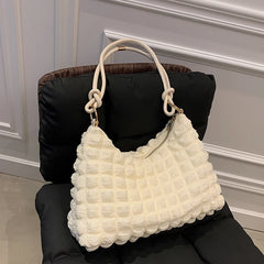 Soft Women's Handbag Large Capacity Shoulder Bag