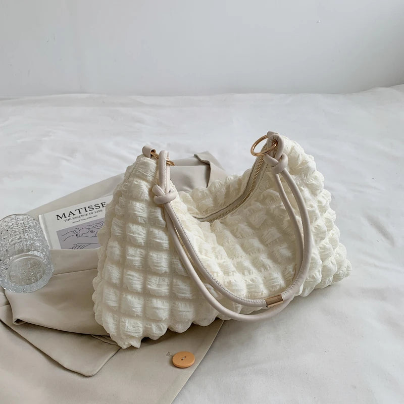 Soft Women's Handbag Large Capacity Shoulder Bag