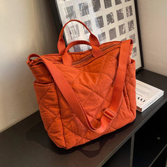 Large Capacity Totes Bags for Women Shoulder Side Bag Space Cotton Shopper