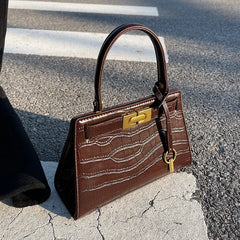 Women's Crocodile Shoulder Bag
