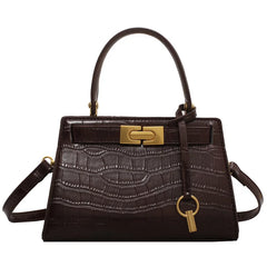 Women's Crocodile Shoulder Bag