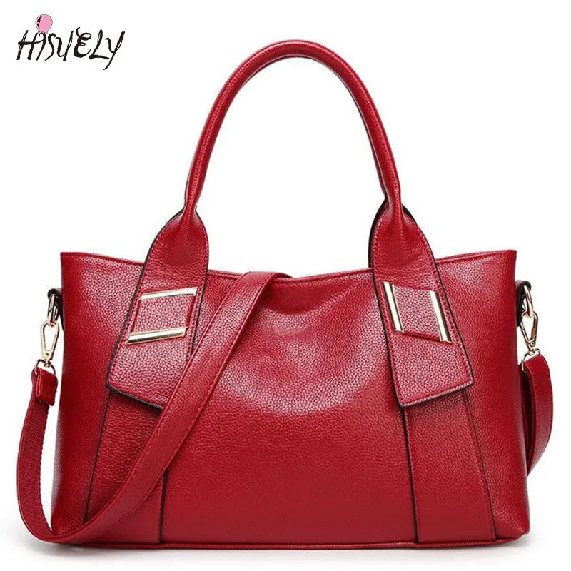 Large Capacity Tote Handbag Women Shoulder Bag Casual Crossbody Messenger Bag