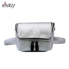 Women's Zipper Waist Bag Phone Purse Shoulder Bag Travel Packs