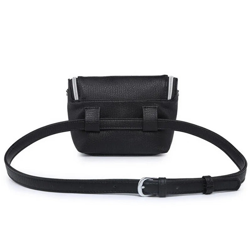 Women's Zipper Waist Bag Phone Purse Shoulder Bag Travel Packs