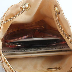 Rhinestone Flash Clutch Bag Evening Party Shoulder Totes Bucket Bags