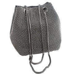 Rhinestone Flash Clutch Bag Evening Party Shoulder Totes Bucket Bags