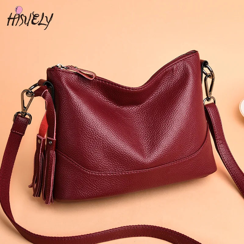 Tassels Women Messenger Bag Retro Tote Shoulder Bag Vintage Bolsa Feminina