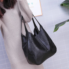 Vintage Women Hand bags Shoulder Bag Female Top-handle bucket Bag Sac a Main