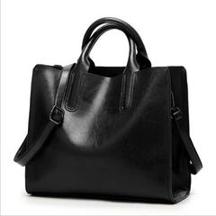 Women Leather Handbags Briefcase Shoulder Messenger Big Tote Bolsos
