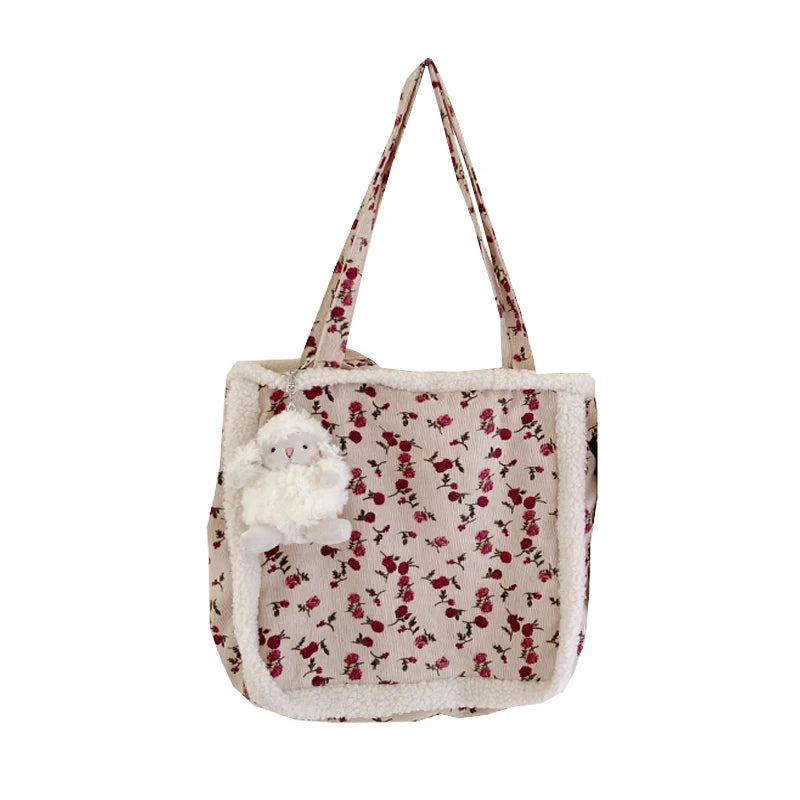 High Lady Shoulder Bag PU Leather Handbags Large Capacity Shopper Bag