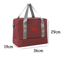 Multifunctional Gym Bag with Shoes Compartment