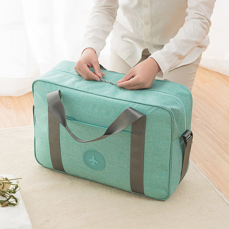 Large Capacity Waterproof Travel Bag Women Unisex Luggage Handbags