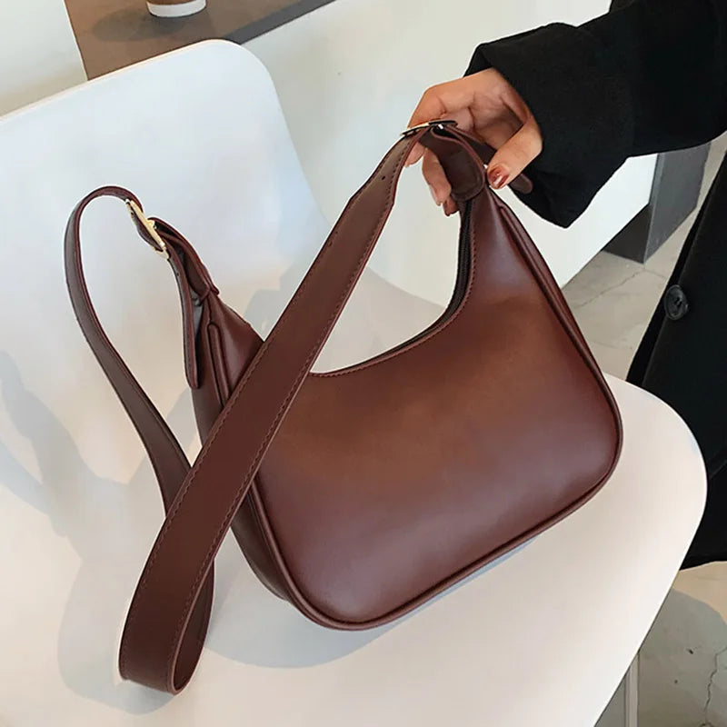 Women's Casual Crossbody Bag PU Leather Handbag
