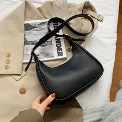 Women's Casual Crossbody Bag PU Leather Handbag