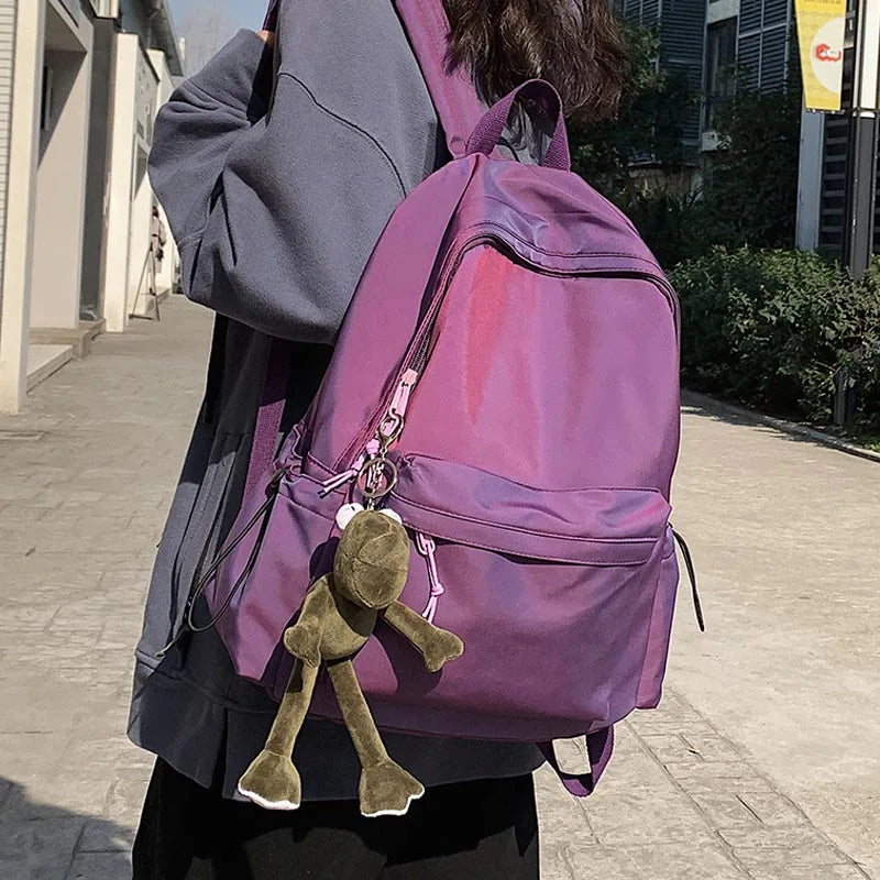 Large Capacity Nylon Laptop Backpack