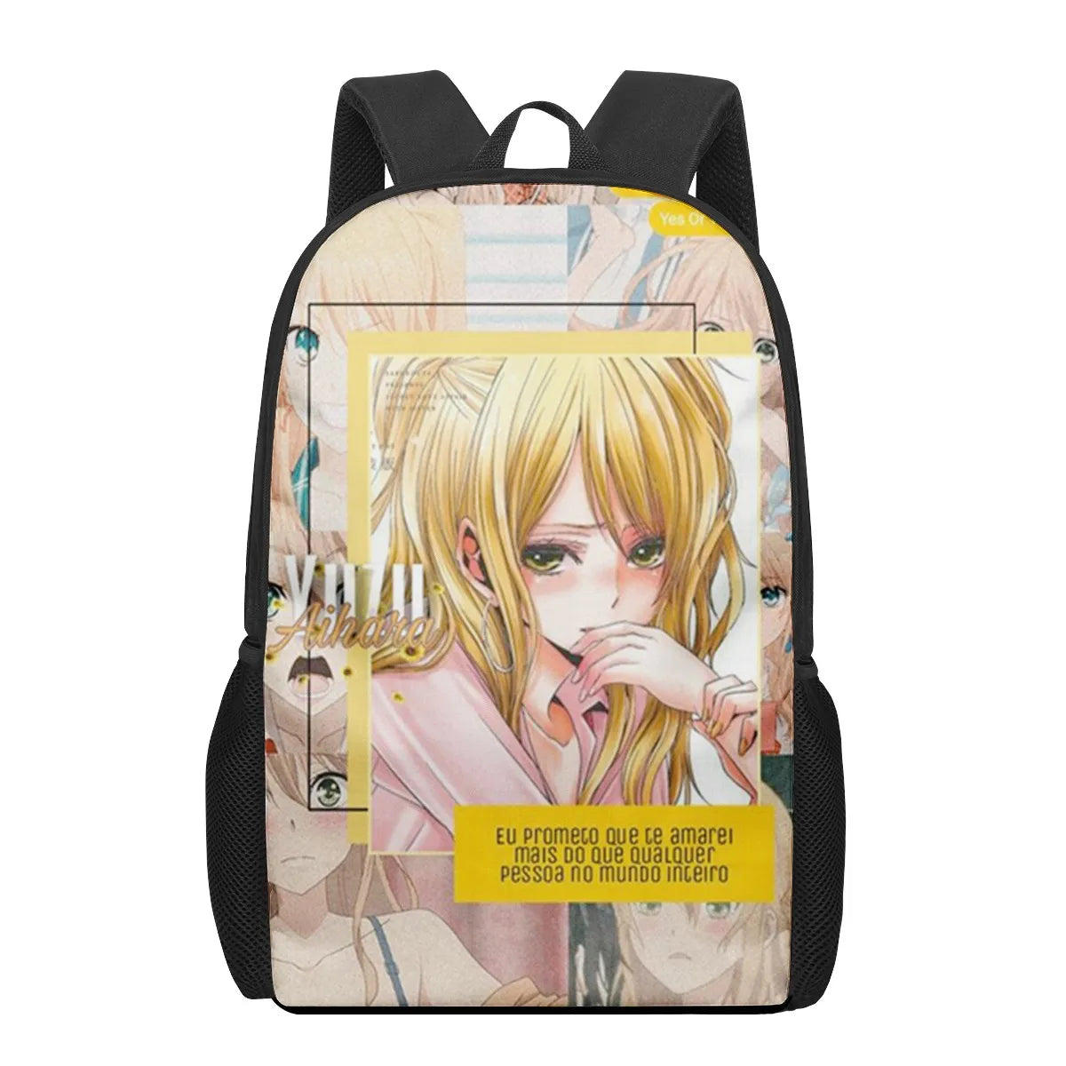 Anime lesbian Citrus 3D Print School Bags for Boys Girls Backpacks
