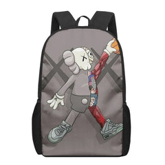Kaw 3D Pattern School Bag for Children Book Bags Kids Backpack